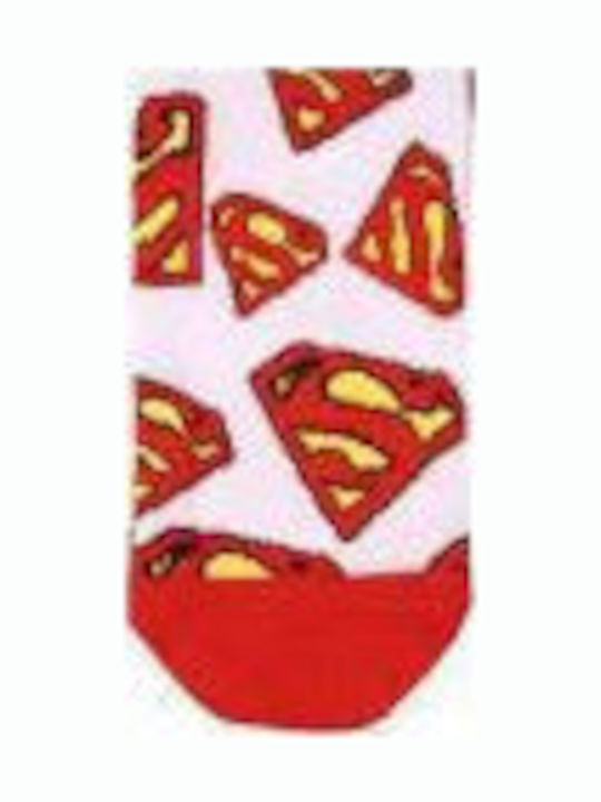 Disney Superman Ανδρικές Κάλτσες Λευκό