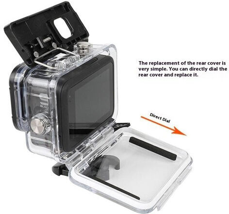 Wasserdichte Actionkamera-Hülle Für Tauchen Bis 50 Meter Für GoPro Hero 13 10 9