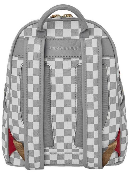 Sprayground Rucksack Tasche Płaszcza Embossed Cream Check Savage
