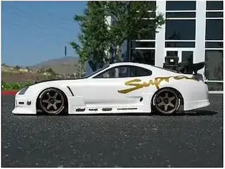 Hpi Toyota Supra Aero Комплект За Тяло 200мм Небоядисан Каросериен Панел
