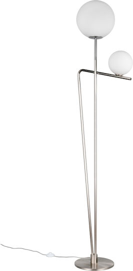 Trio Lighting Flaming Stehleuchte H180xB42cm. Gray