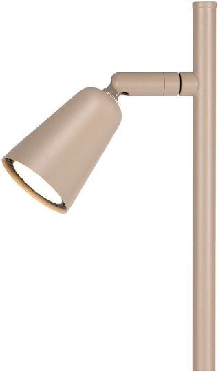Lucide Lightning Tiana Floor Lamp Height 151.2cm with Lamp Bulb Base for GU10