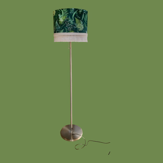 Oxygen Olive Green Floor Lamp with Socket for Bulb E27 Green