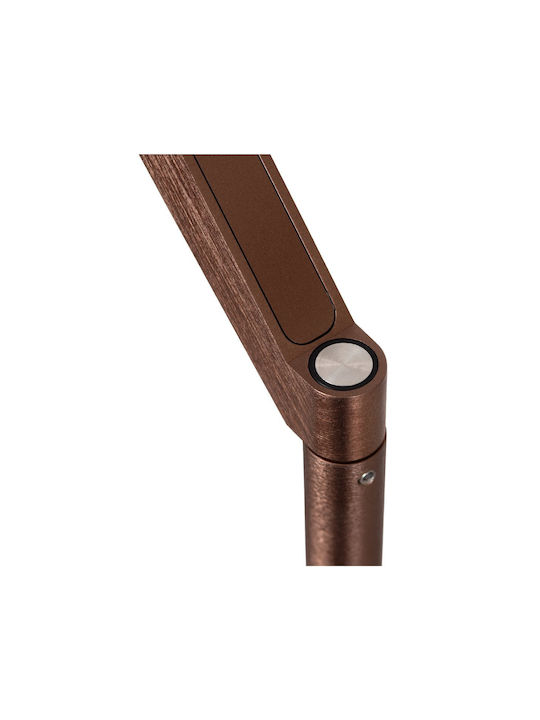 Lucide Lightning Applause Lampa de podea LED cu Lumină Alb Reglabil Maro