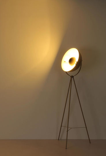 Globo Lighting Φωτιστικό Δαπέδου Υ138.8εκ. με Ντουί για Λαμπτήρα E27 Μπεζ