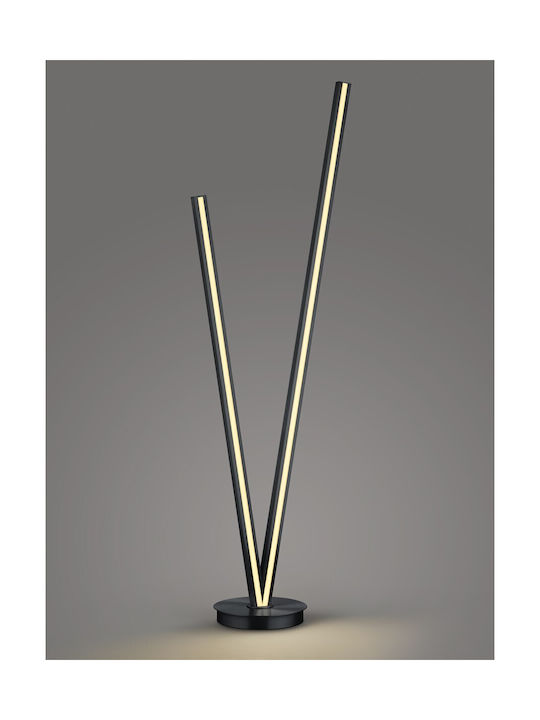 Cinque LED Floor Lamp H172xW54cm. with Natural White Light 5250lm Black
