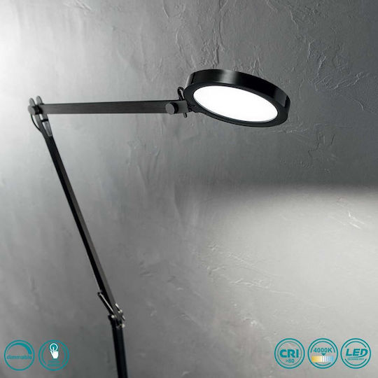 Ideal Lux Futura PT1 LED Floor Lamp H145xW25cm. with Natural White Light 1100lm White
