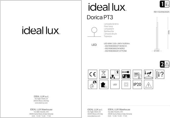 Ideal Lux 3662 Ideal Lux 3662