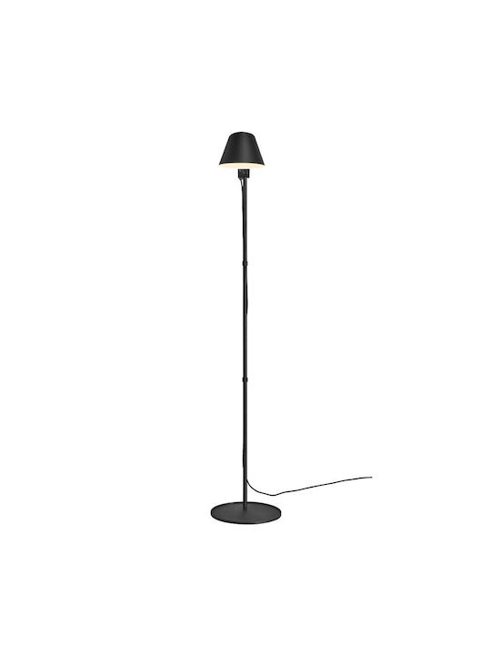 Nordlux Stay Floor Lamp H135xW25cm. with Socket for Bulb E27 Black