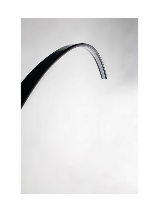 VK Lighting Vintage LED Φωτιστικό Δαπέδου Υ192xΜ22εκ. με Θερμό Λευκό Φως 244lm Μαύρο