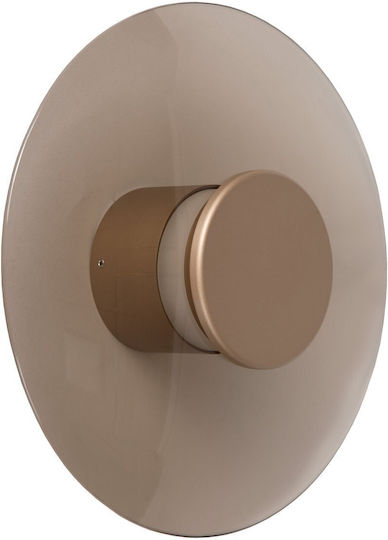 Lucide Lightning Santiago Lamp Wall with Integrated LED and Adjustable White Light Honey 23cm
