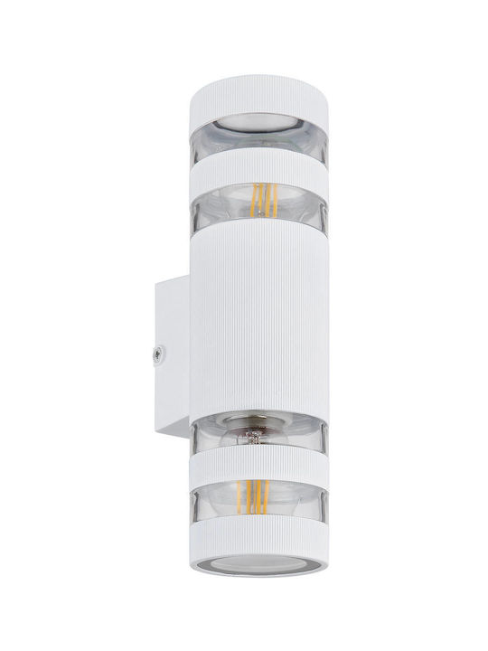 Globo Lighting Φωτιστικό Τοίχου Λευκό 22εκ. Globo Lighting Φωτιστικό Τοίχου Λευκό 22εκ.