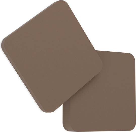 Eglo Pedersano Wall Lamp with Integrated LED and Adjustable Warm to Cool White Light Brown 14x4.7x14cm