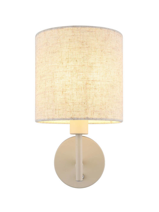 Globo Lighting Φωτιστικό Τοίχου Μπεζ Globo Lighting Φωτιστικό Τοίχου Μπεζ