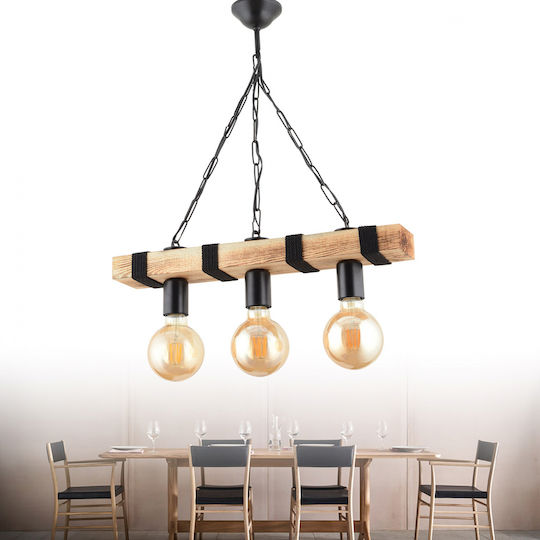 HomeMarkt Висящо Осветително Тяло Бежово 50x70см HomeMarkt Висящо Осветително Тяло Бежово 50x70см