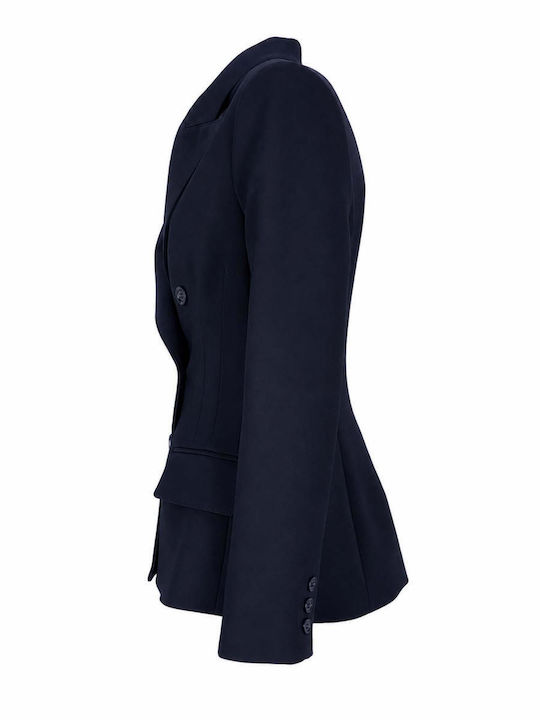 Elisabetta Franchi Women's Crepe Blue Blazer