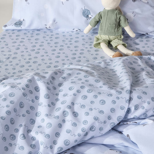 Kentia Set Kinderbettbezug Moni mit Kissenbezug Prova 165x245cm