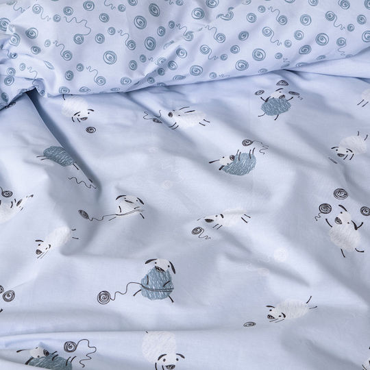 Kentia Set Kids Duvet Cover Single with Pillowcase Prova 165x245cm