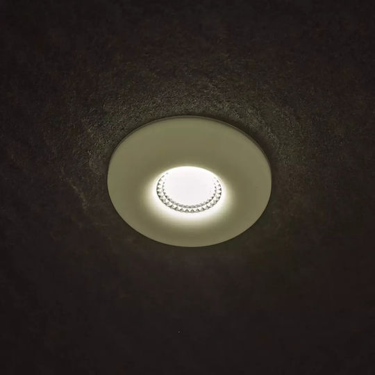 LED Неутрално бяло Спот с 12 Светлини в Бял Цвят