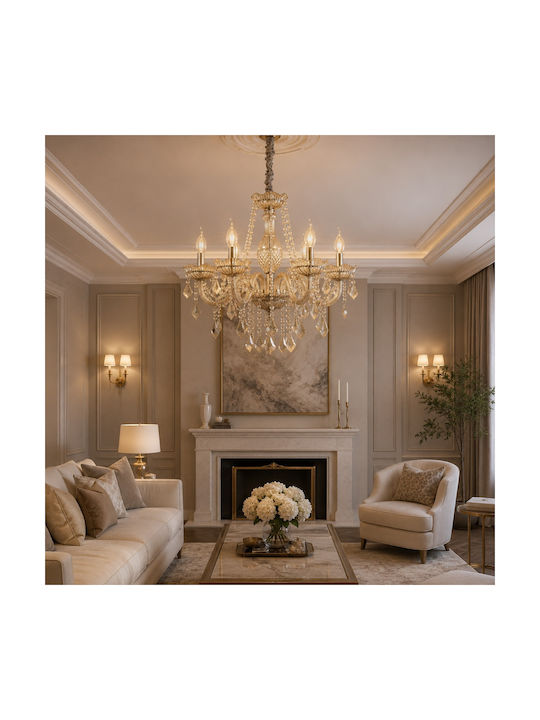 Artekko Chandelier with Crystals 023-3032