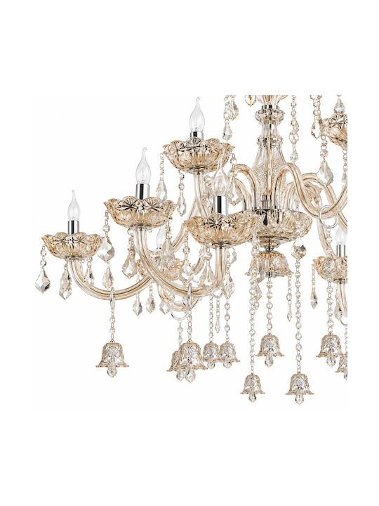 Artekko Candelabru Ø130cm Cu Cristale 023-3250