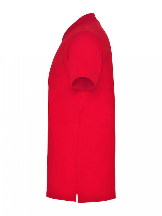 Roly Мъжка рекламна поло тениска Red