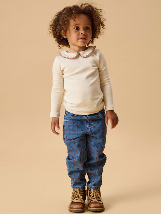 Lil' Atelier Kids' Jeans Trousers Blue