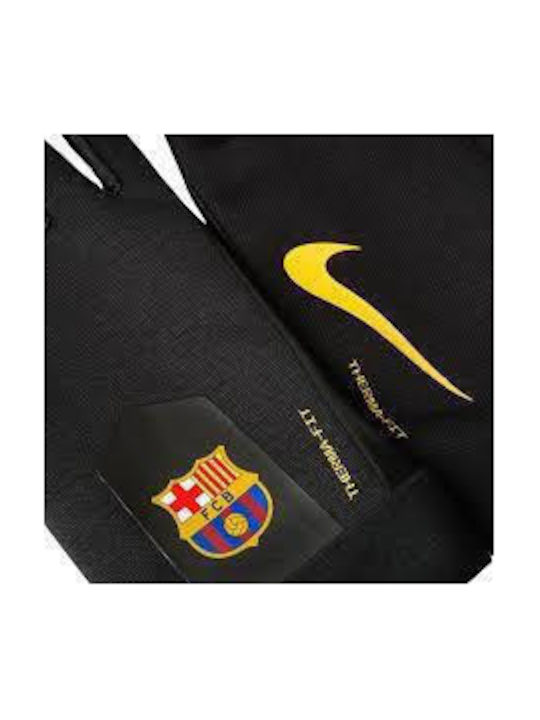 Nike Fc Barcelona Academy Ανδρικά Αθλητικά Γάντια Ποδοσφαίρου Μαύρα