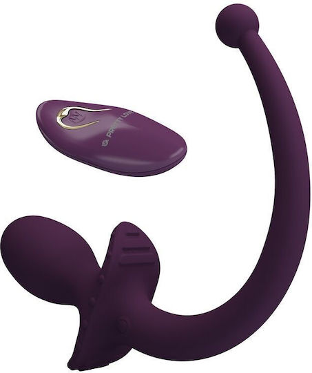 Pretty Love Anal Plug mit Kabelloser Funktion und Vibration Lila