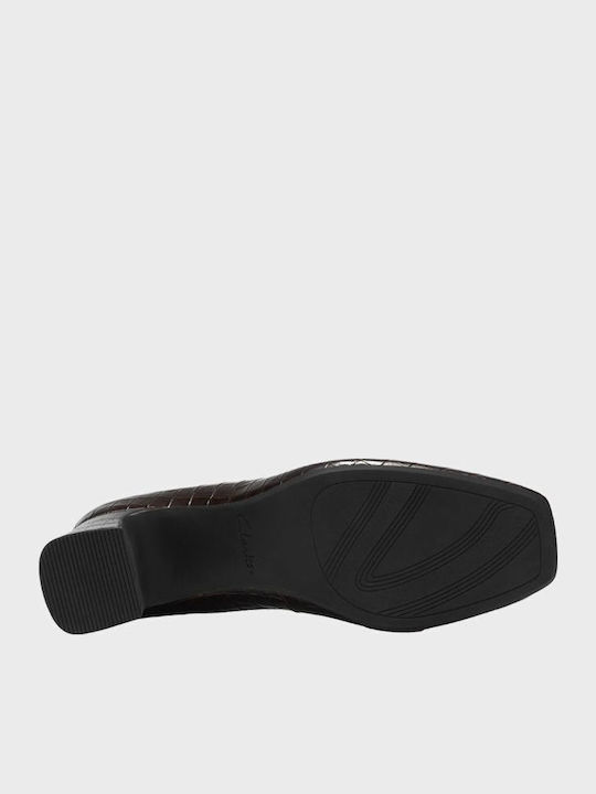 Leder Pumps Braune