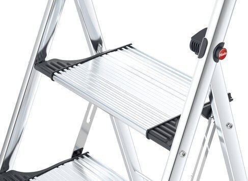 Hailo Aluminium-Leiter mit 3 Stufen