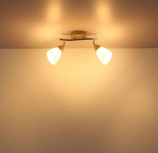 Globo Lighting Σποτ σε Μπεζ Χρώμα