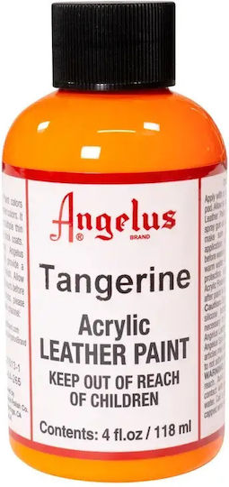 Angelus Leather Paint Tangerine