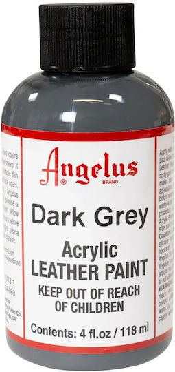 Angelus Leather Paint Dark Grey