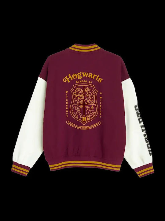 Kids Sweatshirt Cardigan Red