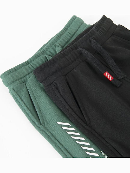 Kids Tracksuit Green 2 Pieces