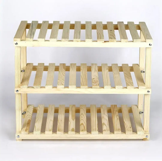 Organizator Pantofi din Bambus 64x28x42cm