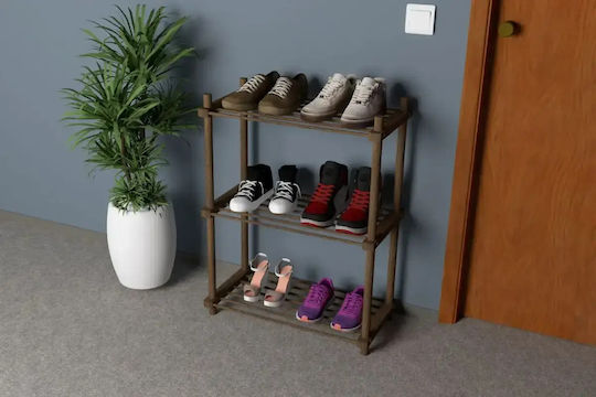 Organizator Pantofi din Bambus 75x57.5x30cm