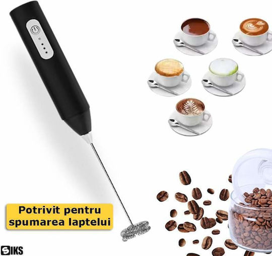 Aparat de făcut frappe de mână cu baterie gri