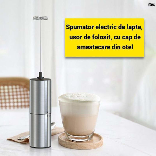 Aparat de făcut frappe de mână cu baterie gri