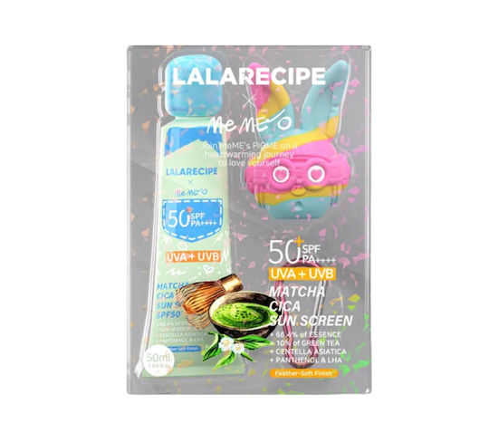 Lalarecipe Matcha Cica Face Sunscreen Cream SPF50 50ml