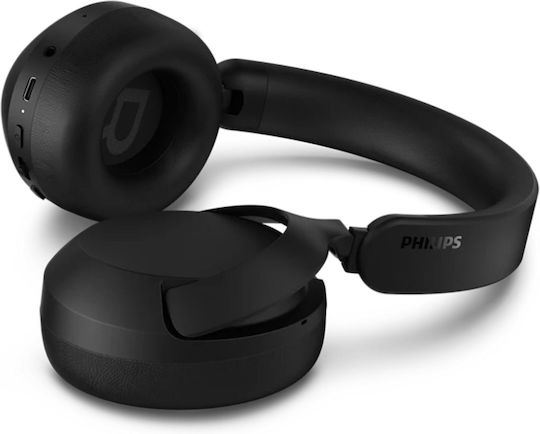 Philips TAH6000BK/00 Ασύρματα / Ενσύρματα Over Ear Ακουστικά Μαύρα
