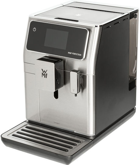 WMF Perfection 640 Automatic Built-in Espresso Machine 1550W 15bar Pressure for Cappuccino with Grinding Mill Grey