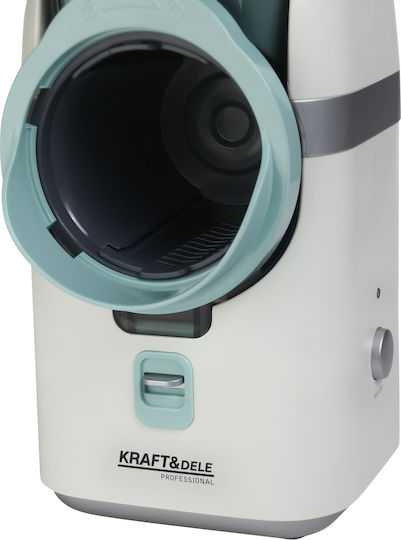 Kraft & Dele Gemüseschneider / Obstschneider 250W Weiß