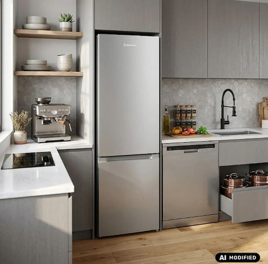 Morris Ψυγειοκαταψύκτης 262lt Υ177.3xΠ54.7xΒ56.8εκ. Inox T73262EBD