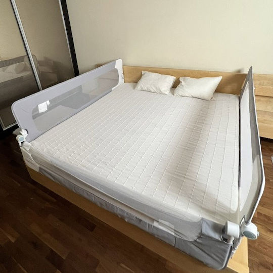 Bară de protecție pentru pat pliabilă pentru copii 200x200 cm pat