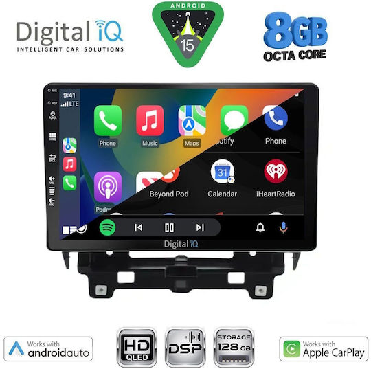 Digital IQ Bxf 7560_cpaa 10 Zoll Multimedia-Tablet Renault Trafic – Nissan Primastar Modell 2021+