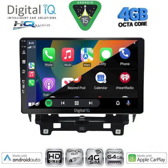 Digital IQ Bxk 19560_cpaa 10 Zoll Multimedia-Tablet Renault Trafic – Nissan Primastar Modell 2021+
