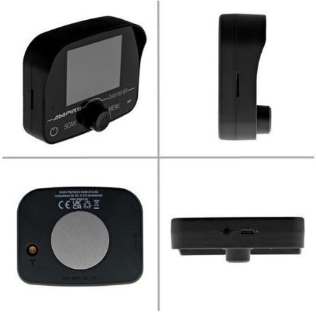 Ampire DAB100-BT Receptor Activ DAB+ Hands-free BT