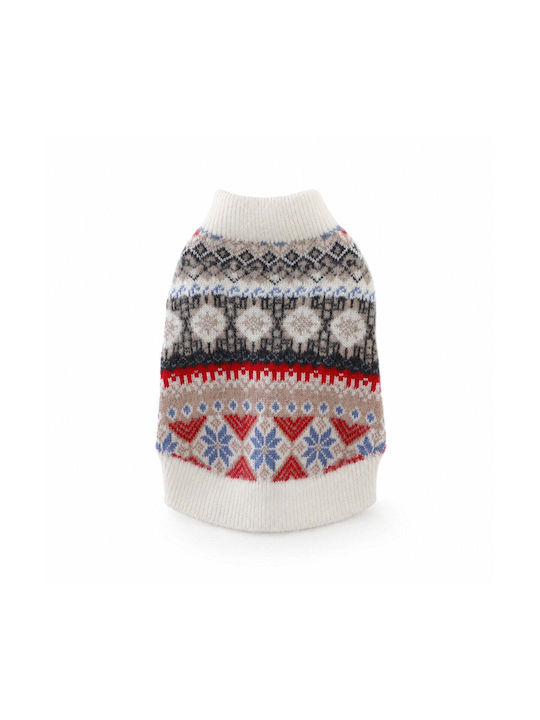 Knitted Sweater Small Dogs Winter Model Scarf